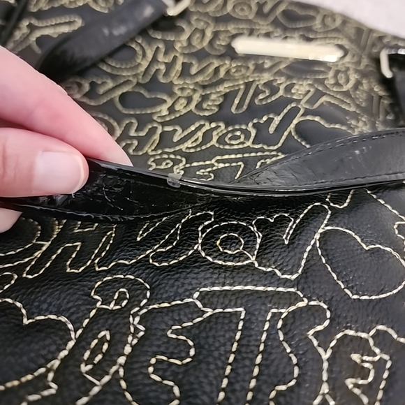 Betsey johnson large black handbag - Picture 15 of 15
